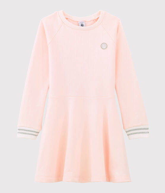 Kleid für Mädchen rosa FLEUR