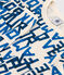 Kinderpyjama aus Baumwolle "mots bleus" weiss AVALANCHE/ MULTICO