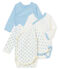 Baby Jungen Langarm•Wickelbodys im 3er-Set variante 1