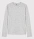 Klassisches Damen-T-Shirt mit Mäusezähnchen-Details
