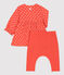Baby-Kleid mit Leggings aus Bio-Baumwolle für Mädchen OURSIN/ ECUME