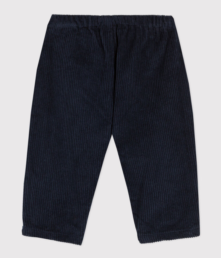 Baby-Cordhose blau
