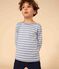 Kinder-Matrosenshirt aus Baumwolle für Mädchen AZUL/ MONTELIMAR