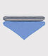 2er-Set gestreifte Baby-Bandanas