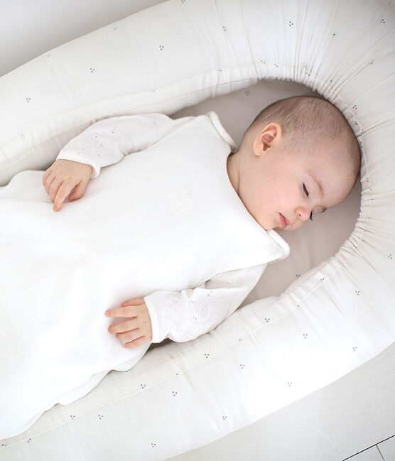 Baby-schlafsack unisex weiss MARSHMALLOW