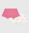 Set Kinder-Boxershorts mit überzogenem Bund aus Baumwolle mit Pferd-Motiv variante 1