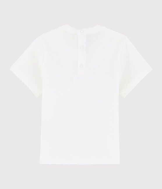 Baby-T-Shirt für Mädchen weiss ECUME