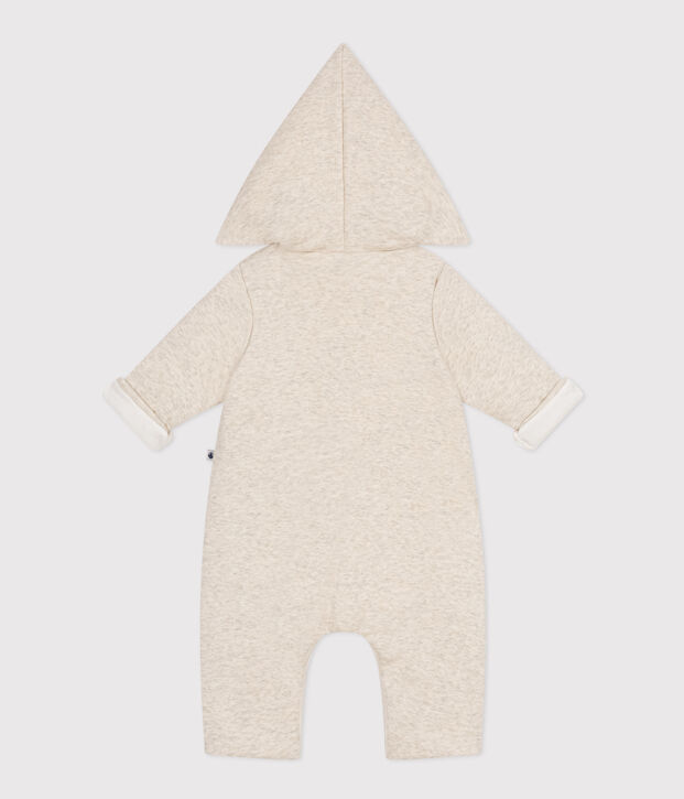 Langer wattierter Baby-Overall aus Baumwolle mit Kapuze MONTELIMAR CHINE