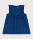 Ärmelloses Baby-Kleid aus Baumwolle und Lyocell