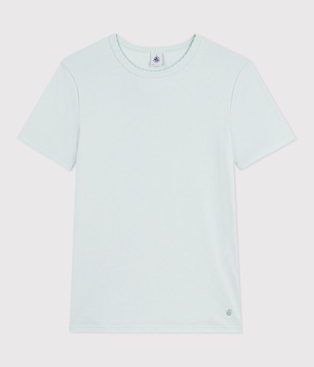 Kurz&auml;rmeliges Damen T-Shirt aus einfarbiger Baumwolle SPRAY
