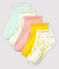 5er-Set Kindersocken für Mädchen variante 1