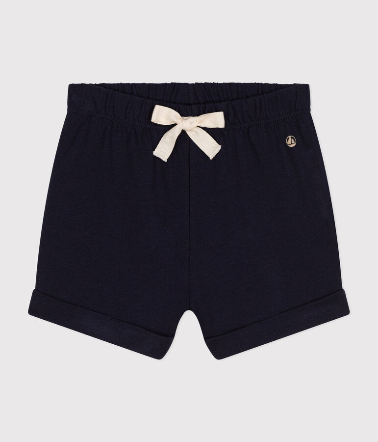 Baby-Shorts aus leichtem Jerseystoff blau