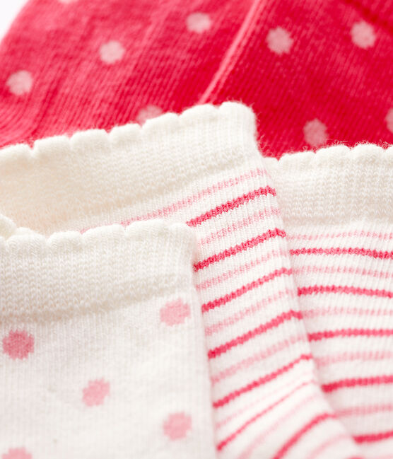3er-Set Babysocken mit Motiv für Mädchen variante 1