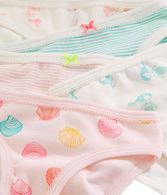 Set mit 5 Unterhosen für kleine Mädchen variante 1