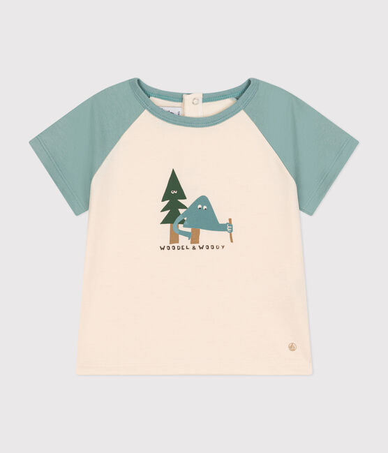 Kurzärmeliges Baby-T-Shirt aus feinem Jersey AVALANCHE/ PAUL