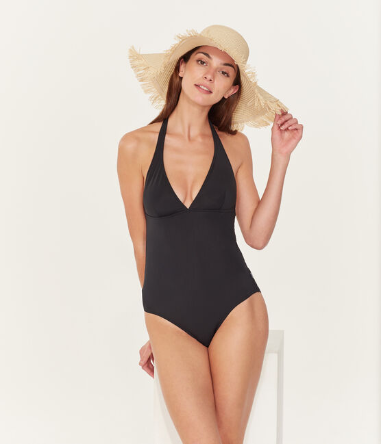 Badeanzug für Damen schwarz NOIR