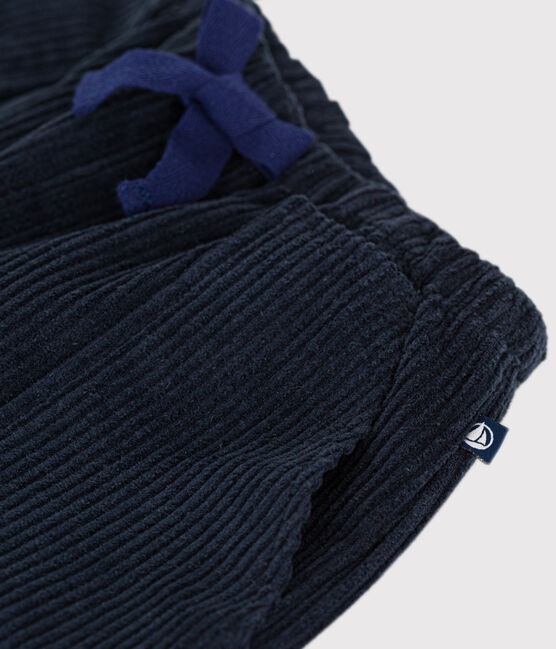 Baby-Cordhose blau SMOKING