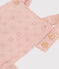 Kurze Baby-Overall in Broderie Anglaise rosa SALINE
