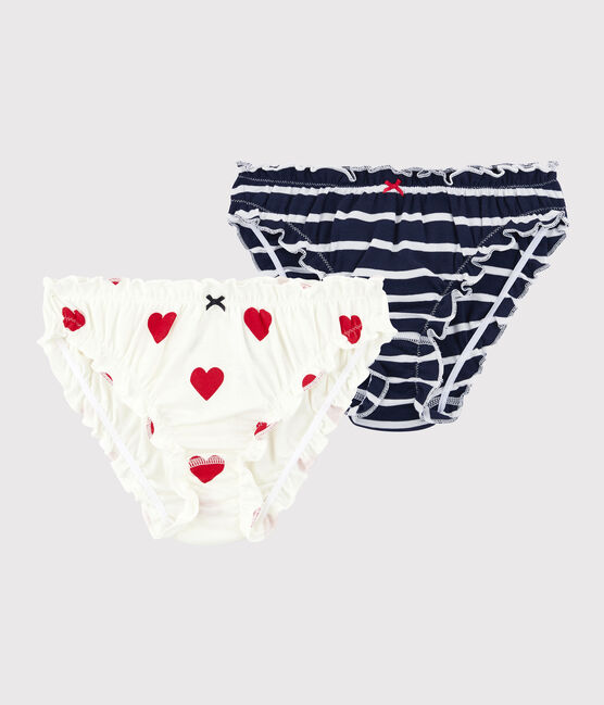 2er-Set Froufrou-Slips aus Bio-Baumwolle für Damen variante 1
