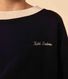 Sweatshirt mit Printmotiv aus Molton