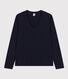 Damen-T-Shirt LE DROIT aus Baumwolle mit V-Ausschnitt