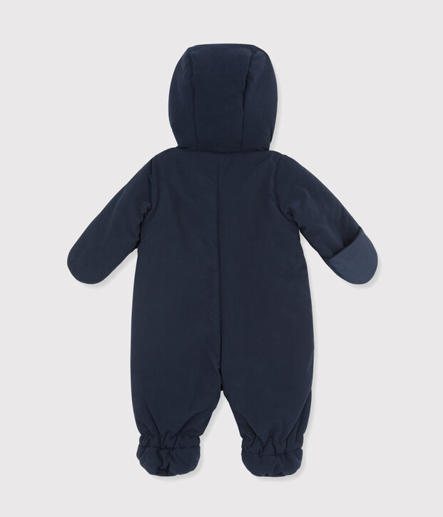 Baby-Schneeanzug aus Mikrofaser M&auml;dchen/Jungen blau