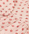 Langärmeliges Babykleid aus Musselin rosa SALINE/weiss MULTICO
