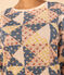 Pyjama aus Baumwolle mit Patchworkmuster für Damen weiss AVALANCHE/ MULTICO