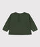 Baby-Sweatshirt aus Molton grün AVORIAZ