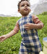 Ärmelloser Baby-Overall aus Flanell