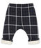 Karierte Baby-Hose für Jungen mit Sherpa-Futter schwarz CITY/weiss MULTICO