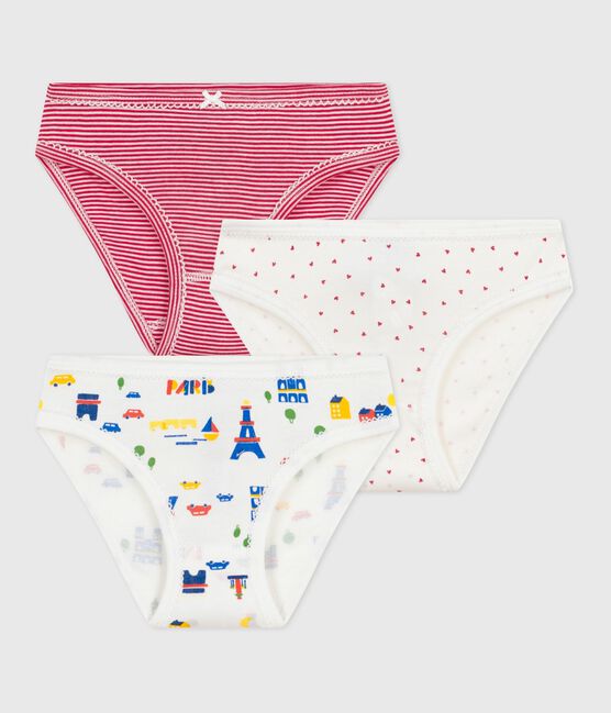 Set Kinder-Slips aus Baumwolle mit Paris-Motiv variante 1