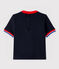 Kurzärmeliges Baby-T-Shirt aus Baumwolle für Jungen blau SMOKING