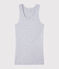 Tanktop aus Baumwolle für Damen grau BELUGA CHINE