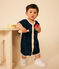 Baby Kurz-Overall aus Frottee blau SMOKING