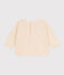 Baby-Sweatshirt aus Molton naturfarben AVALANCHE