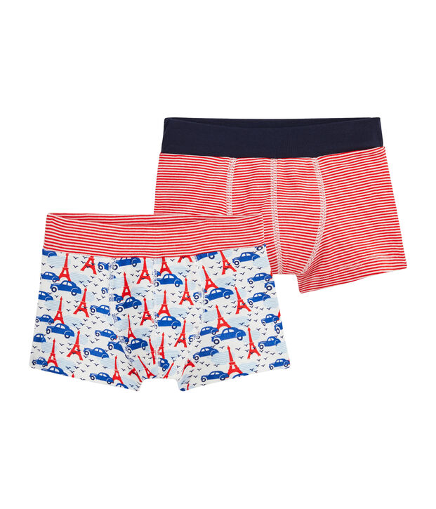 Duo Boxershorts f&uuml;r kleine Jungen vielfarbig