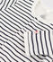 Baby-Bodyjama aus Baumwolle mit Streifen weiss MARSHMALLOW/blau SMOKING