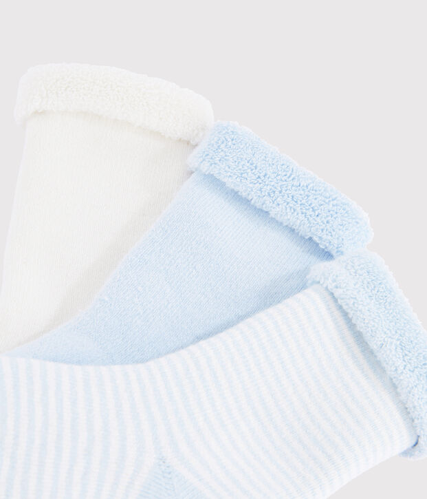 3er-Set Stricksocken f&uuml;r Babys vielfarbig