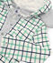 Langer Rippstrick-Overall für Jungen weiss MARSHMALLOW/weiss MULTICO