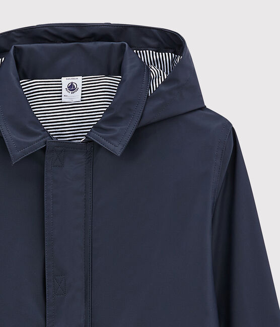 Kinder-Regenjacke, Mädchen / Jungen blau SMOKING