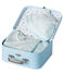 Dreiteiliges Baby-Geschenkset aus Rippstrick grün AMANDIER/weiss MARSHMALLOW