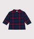 Kariertes Babyhemd aus Flanell