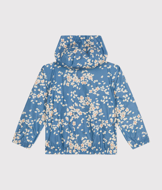 Leichte Windjacke Kinder/Mädchen blau BEACH/ MULTICO