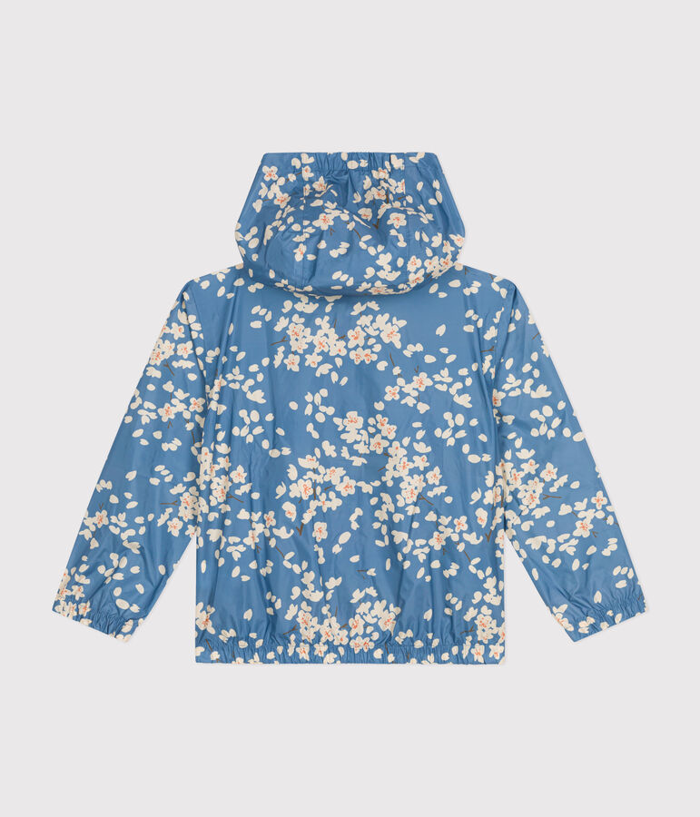 Leichte Windjacke Kinder/M&auml;dchen blau/vielfarbig