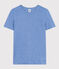 Damen-T-Shirt L'Iconique aus Leinen blau GAULOISE