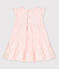 Ärmelloses Babykleid aus Popeline rosa FLEUR