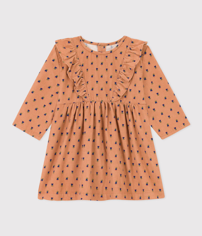 Lang&auml;rmeliges Babykleid aus Feincord SIENNA/ MULTICO