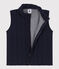 Baby-Weste aus gestepptem Doppeljersey blau SMOKING