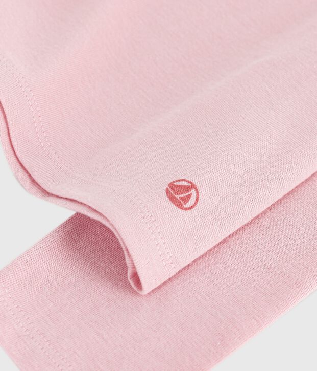 Damen-Rollkragenshirt L'Iconique aus Baumwolle rosa